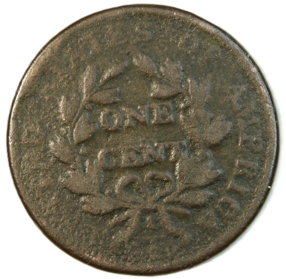 1802 draped bust large cent - (With Corrosion)- SMH1035