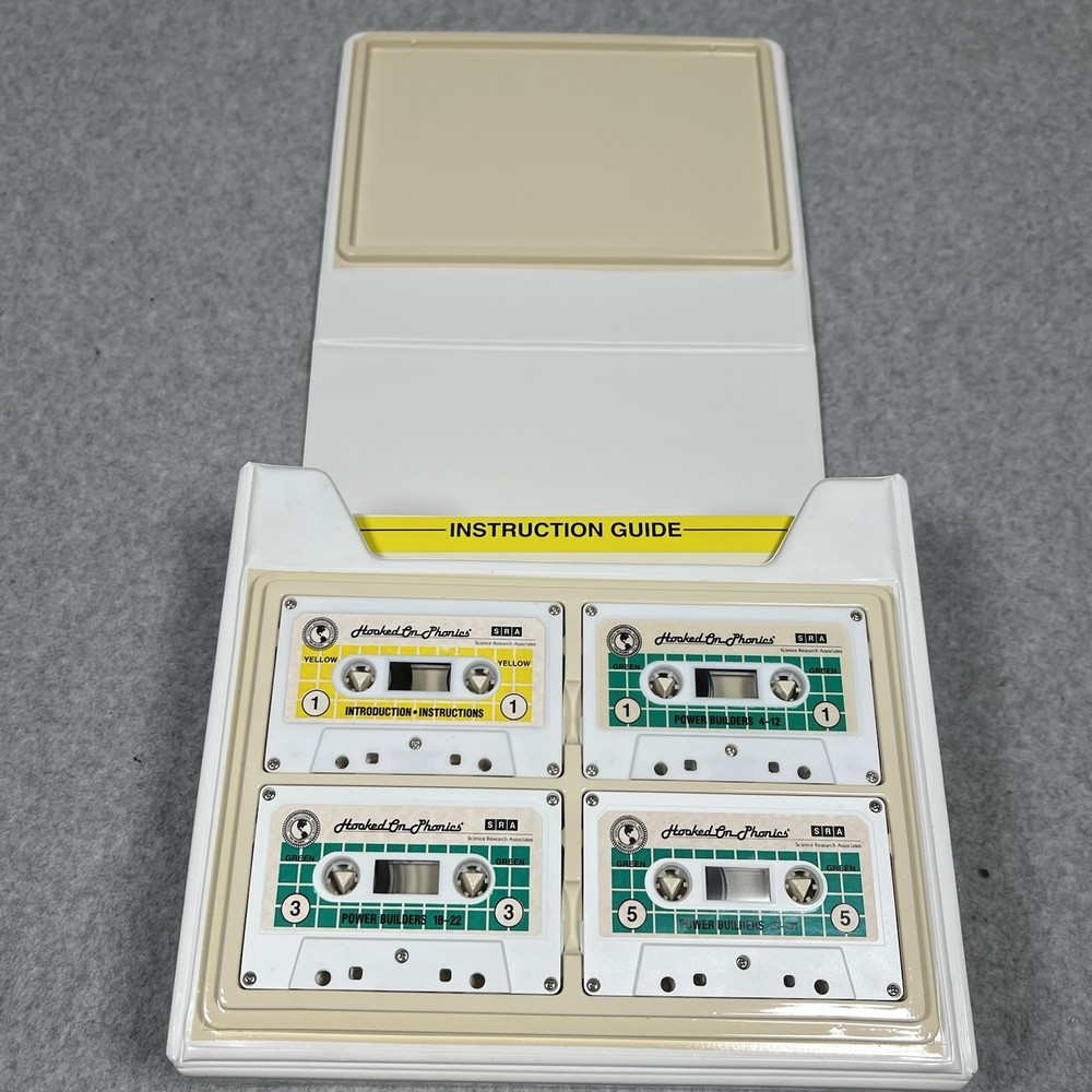 Vintage Hooked on Phonics Reading Power SRA Complete Set