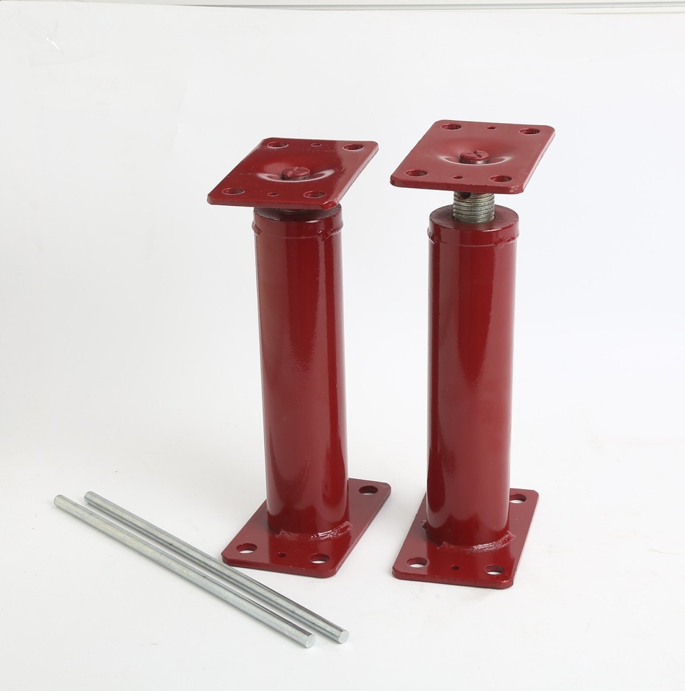 2 Pieces Adjustable Floor Jack Stand Post Size Range 1'-1'3"