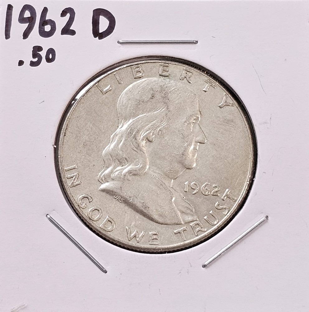 1962-D Silver Franklin Half Dollar