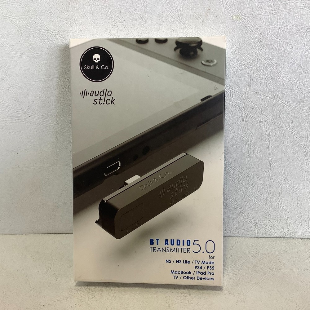 NIB Skull & Co. Audio Stick BT Audio Transmitter 5.0