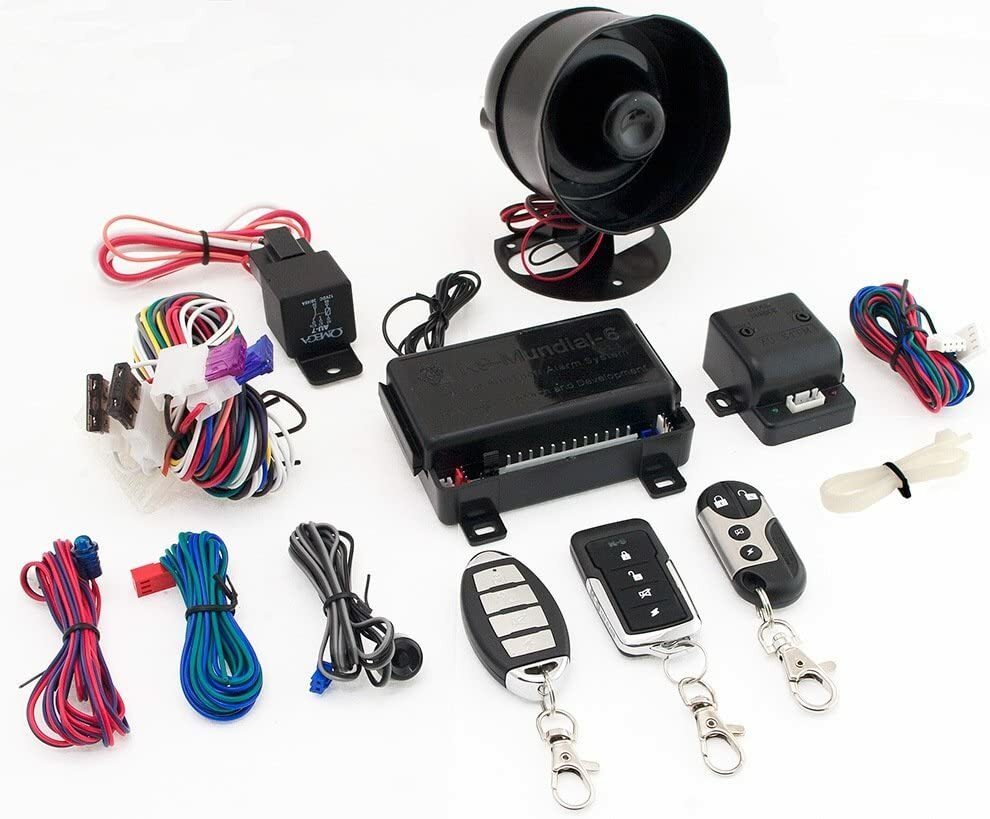 Excalibur Mundial-6 1-Way Security System, Car security systems