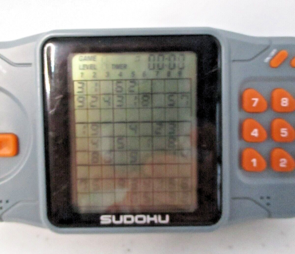 Unbranded Hand Held Sudoku Game Tested Working