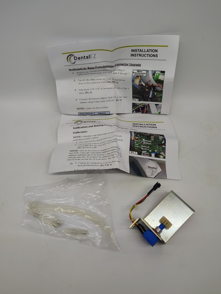 DentalEZ NuSimplicity Base Potentiometer Connector Upgrade with Instructions