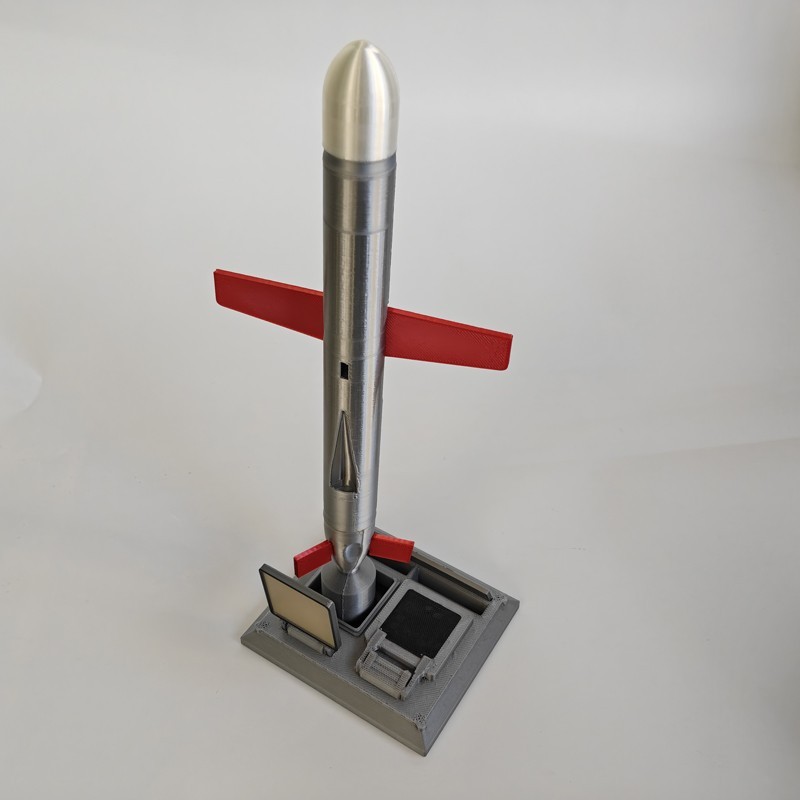 1:30 US Navy Tomahawk Cruise Missile Model 20cm 3D Printed Military Collection
