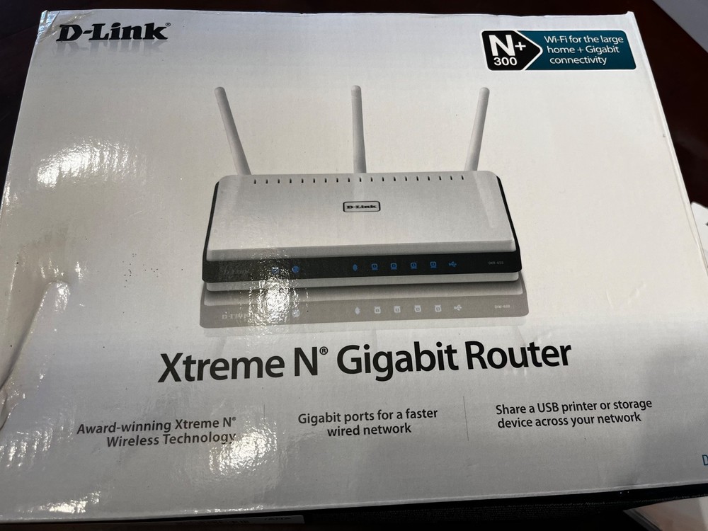 D-Link DIR-655 Xtreme N Gigabit Wireless Router White