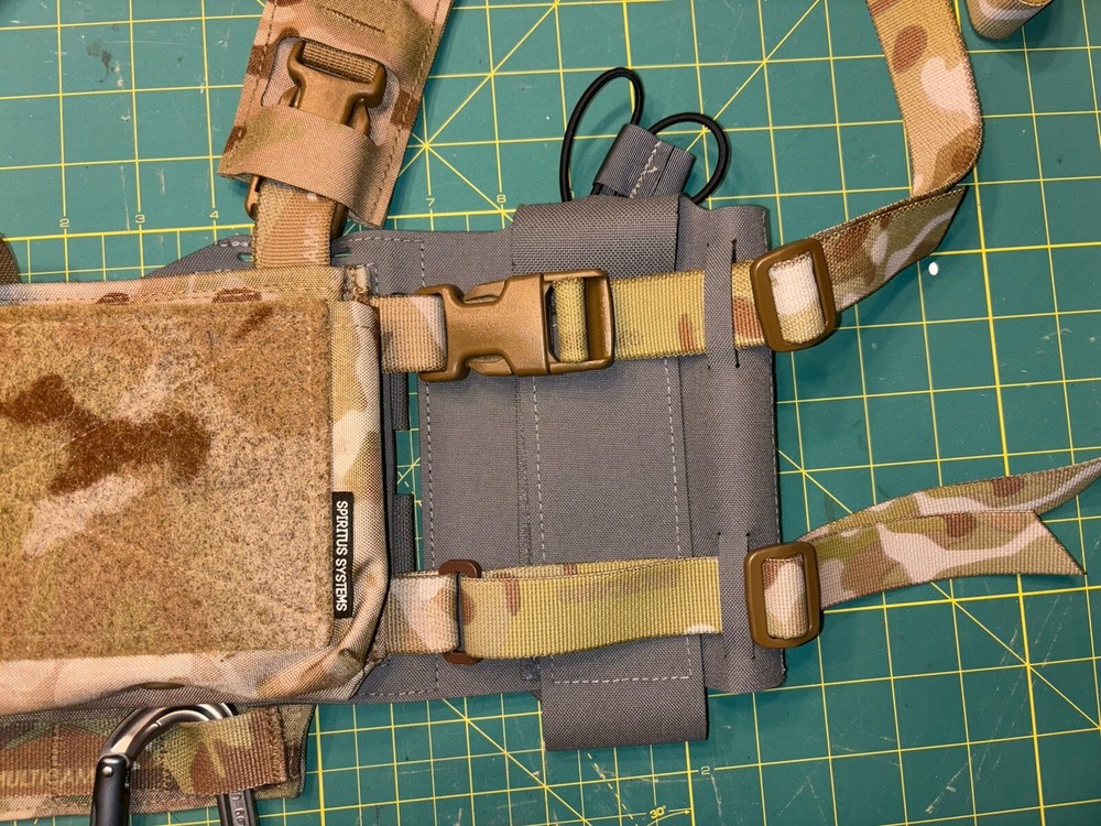 Chest Rig Back Strap - Multicam Arid