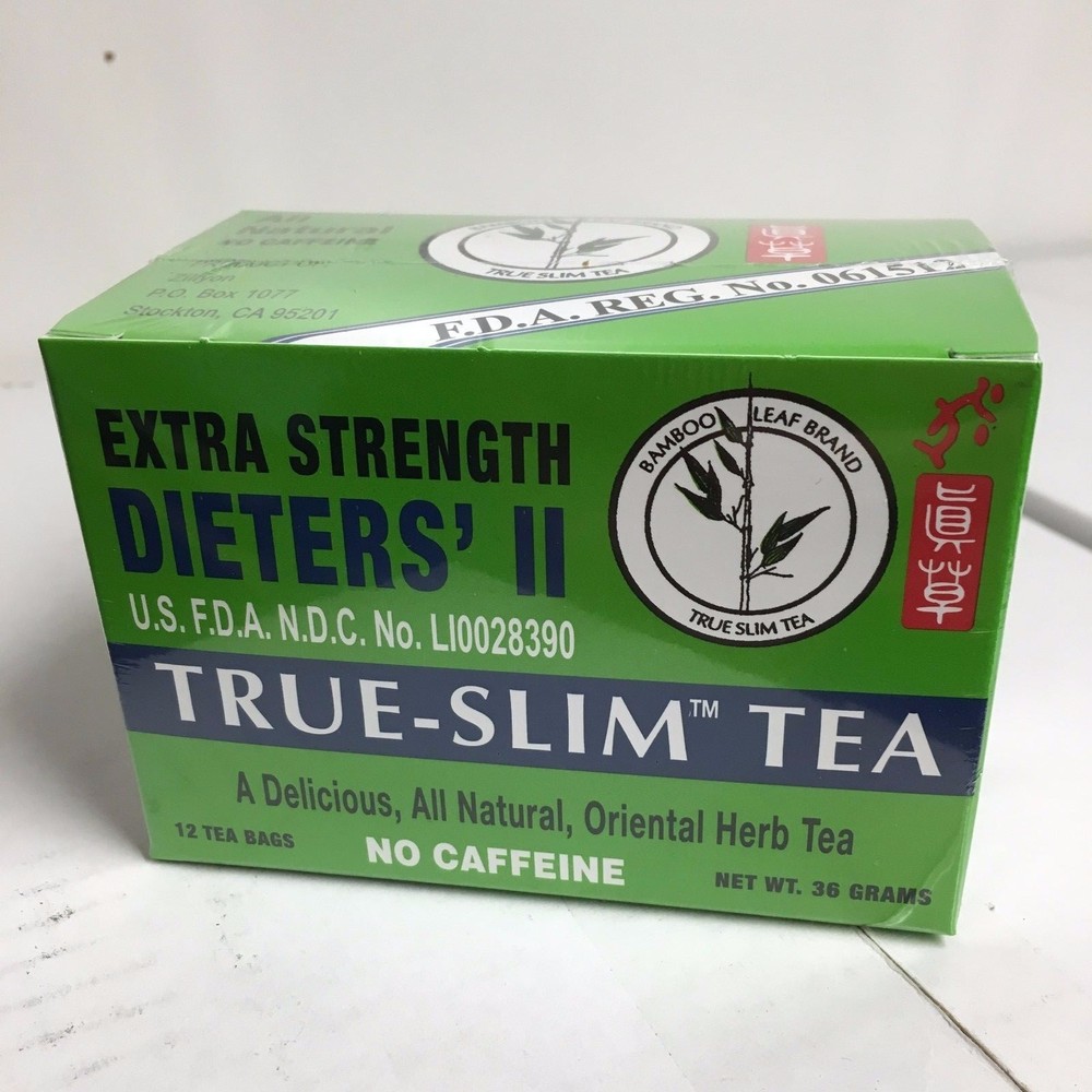 Bamboo Leaf Extra Strength Dieters' II True-Slim Tea - Malva Verticellata