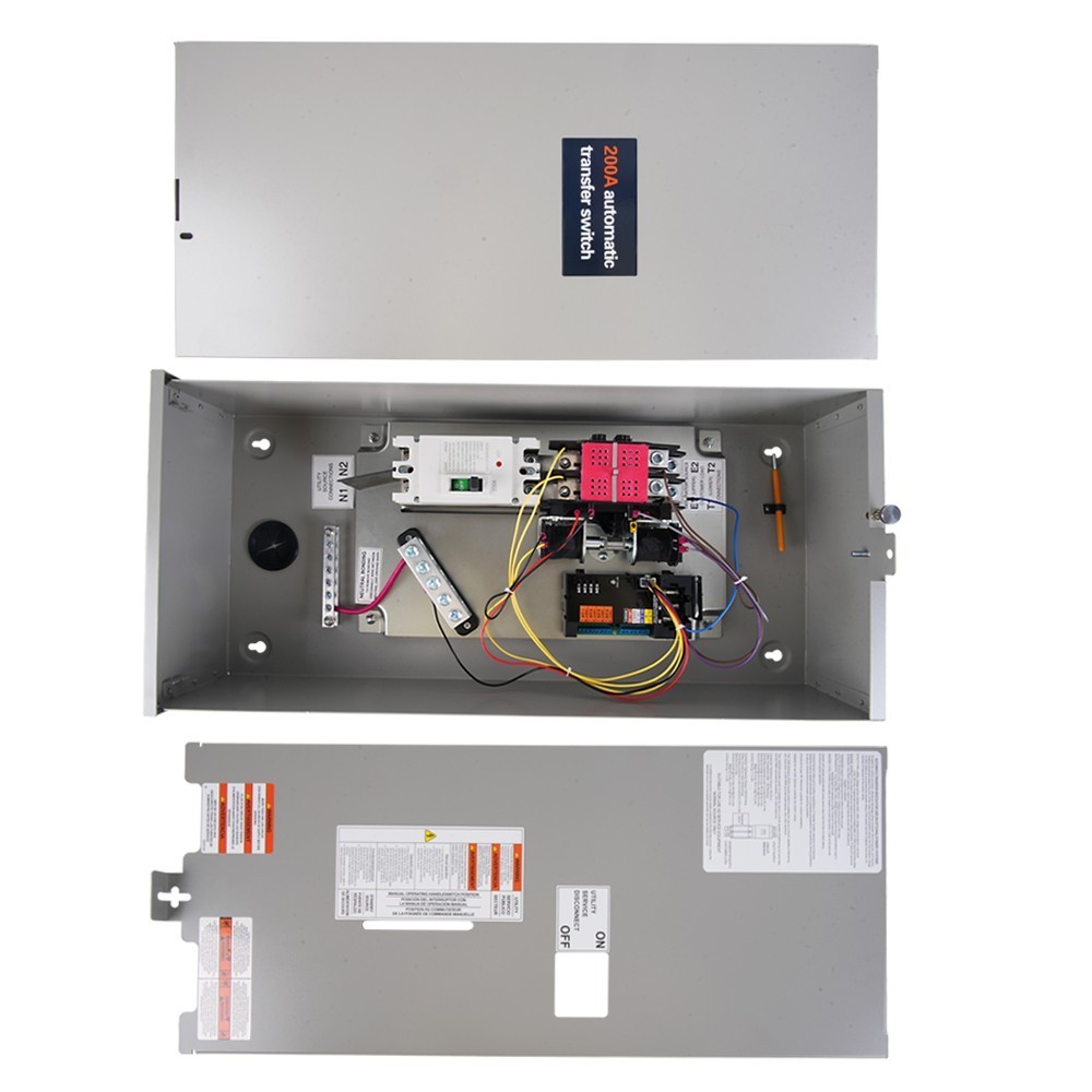 200 Amp Automatic Transfer Switch w/Power Management for Generac RXSW200A3