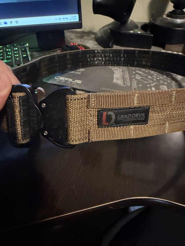 Lead Devil USA  Tactical Belt