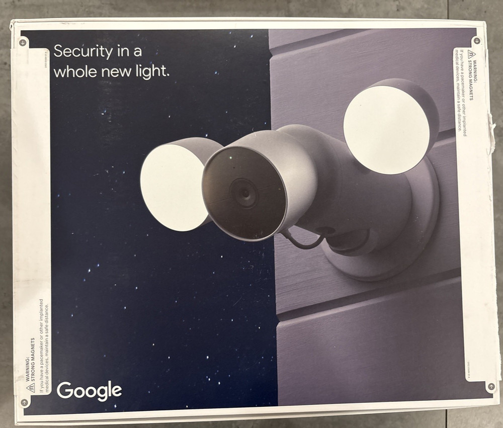 Google Nest Cam with Floodlight Camera