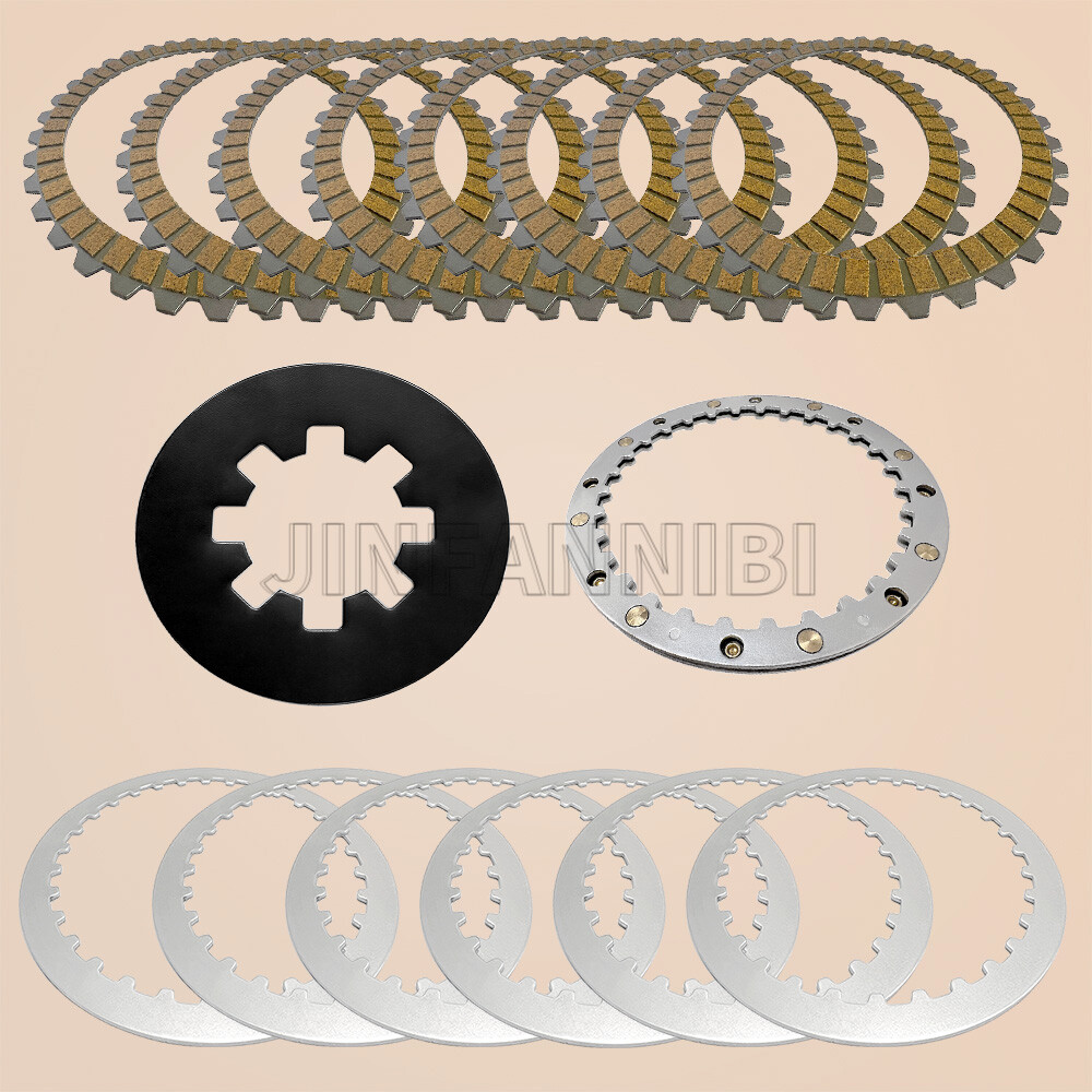Clutch Friction Steel Plates &Gasket Kit for Harley Sportster 883 1200 1991-2003