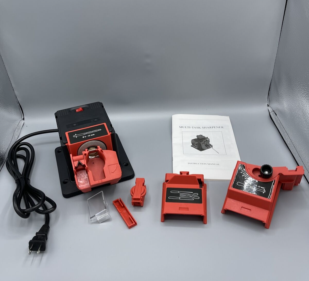 Multi-Task Electric Knife Scissor Drill Bit Chisel Planer Sharpener