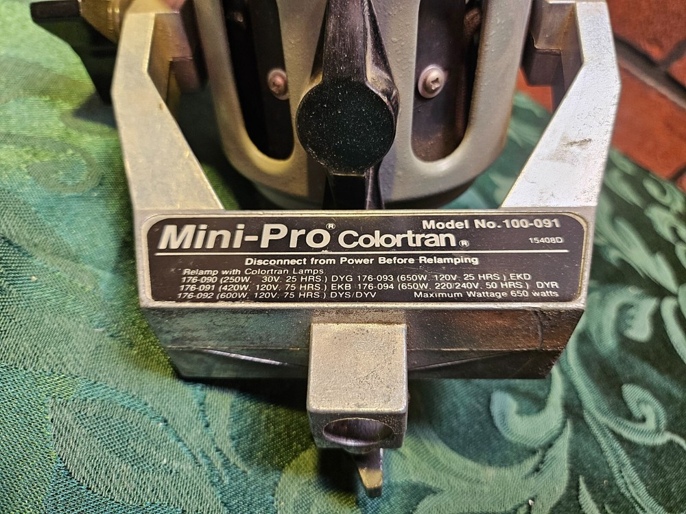 Camera Light Mini-Pro Colortran Model 100-091 Untested