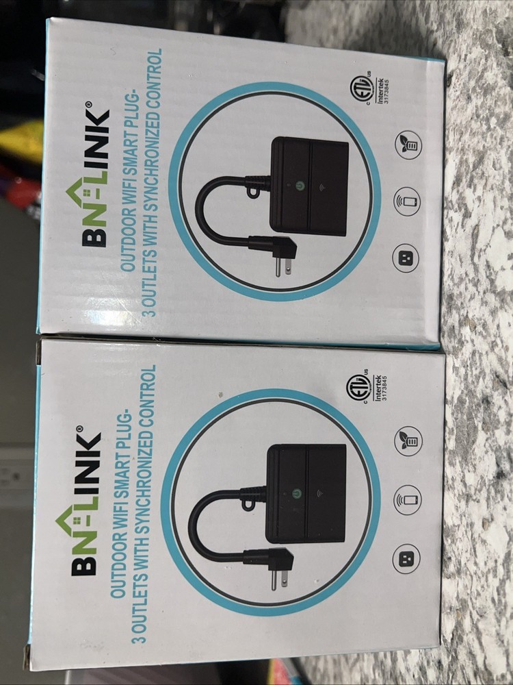 BN-Link Smart Plug-3 Outlets With Synchronized Control