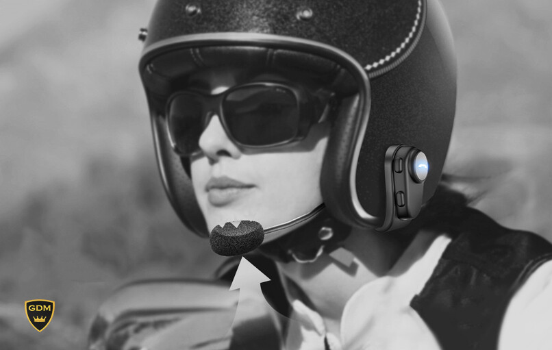 2021 GDM Motorcycle Helmet Bluetooth headset