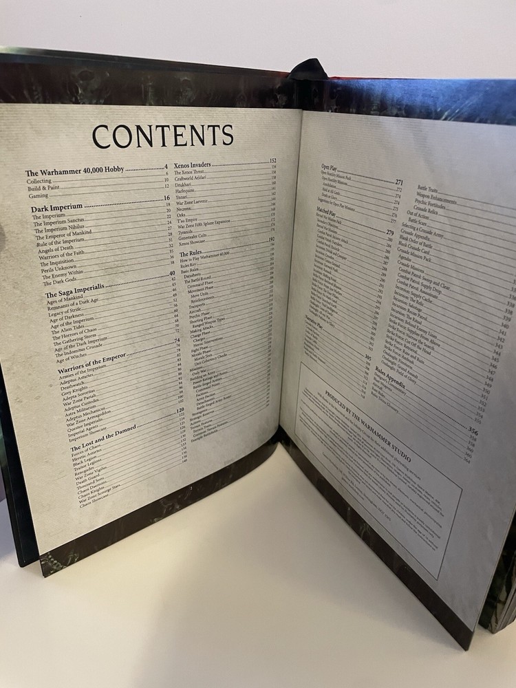 Warhammer 4000 Core Rule Book