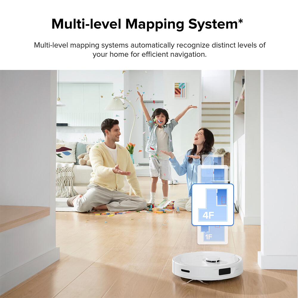 Roborock Q Revo Robot Vacuum, Self-Drying, Mop Lifting - Certified Refurbished