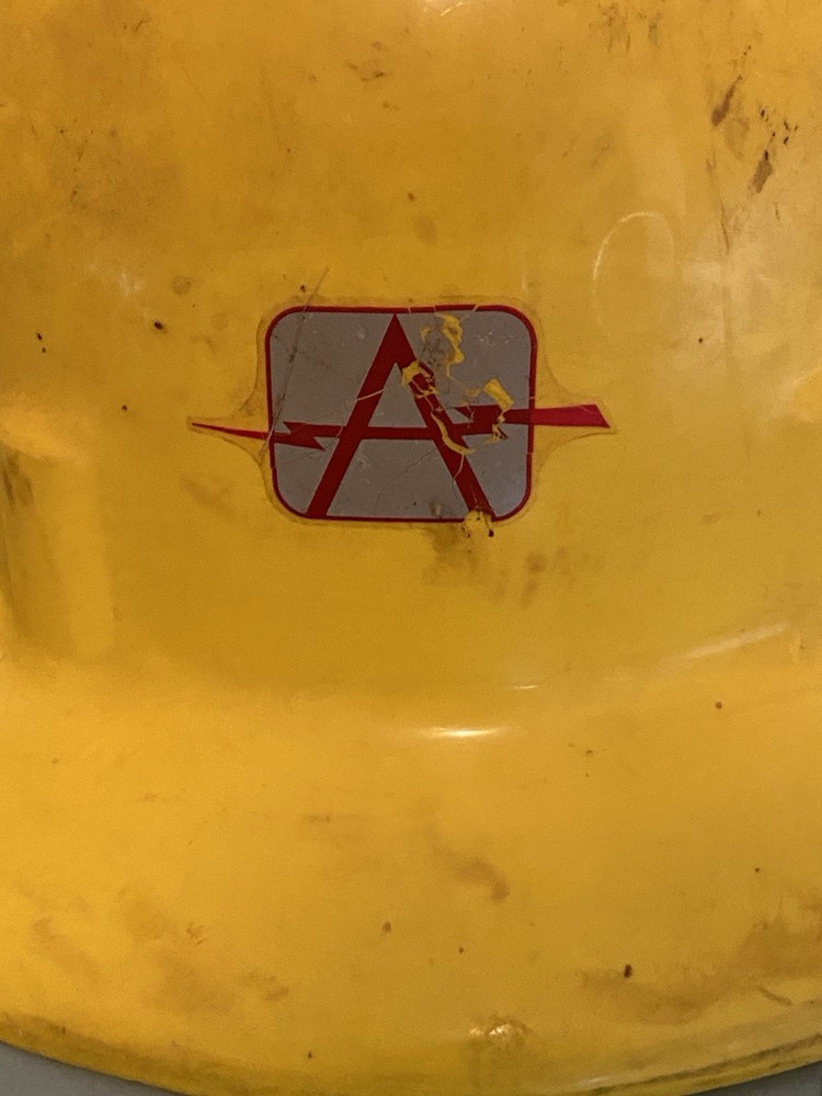 Vintage Dockson Corp Yellow Hard Hat