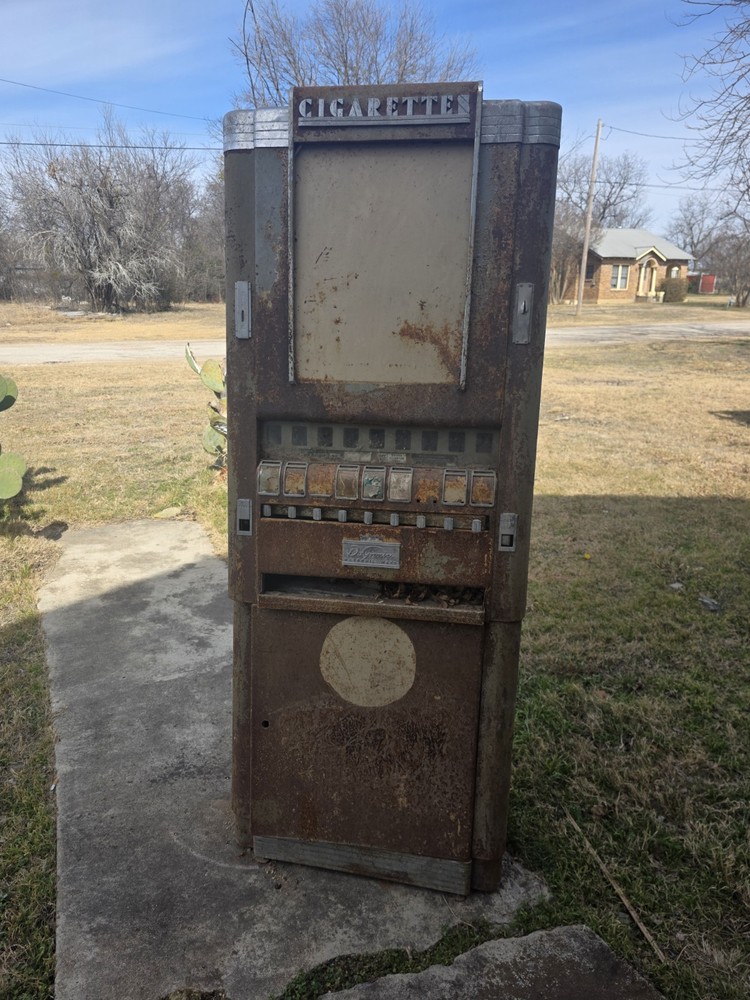 vintage cigarette machine