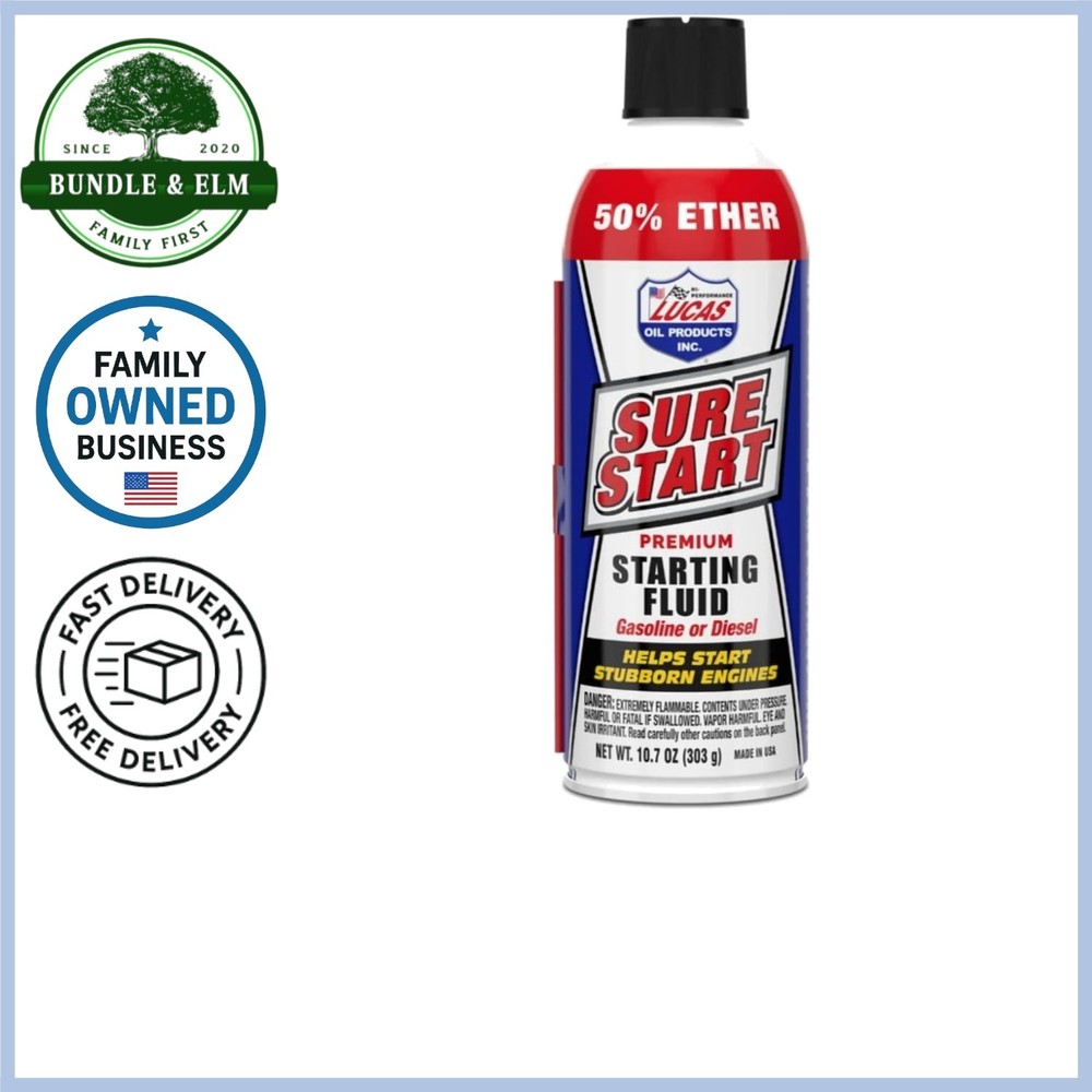 Sure Start  Starting Fluid 10.7oz Cold Weather Engine Starter