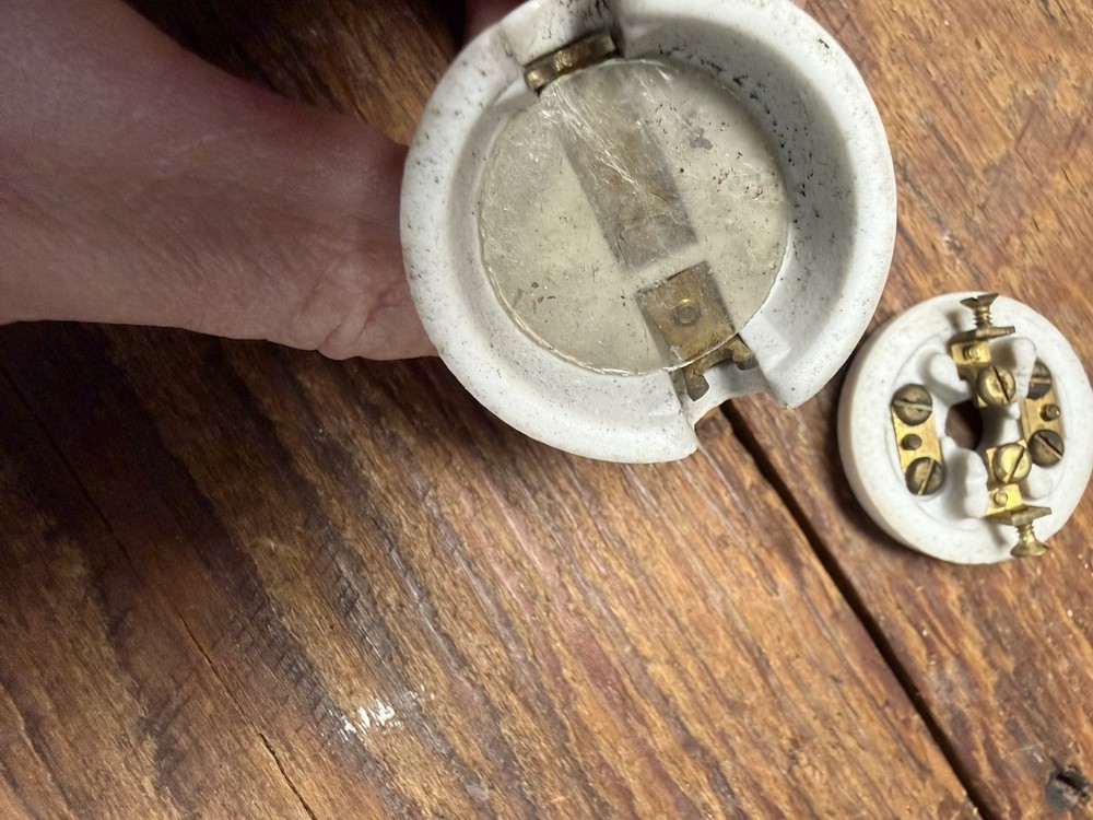 Antique Perkins Electric Attachment Plug