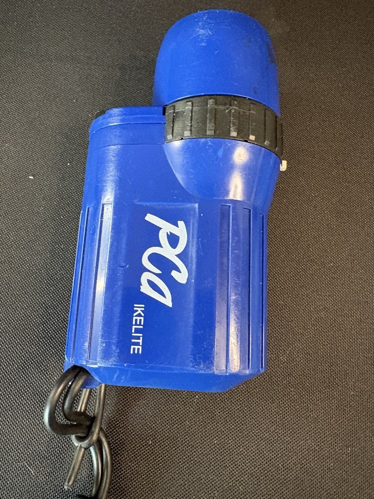 Ikelite PCa Dive Light Scuba Underwater Flashlight w/ Clip Blue