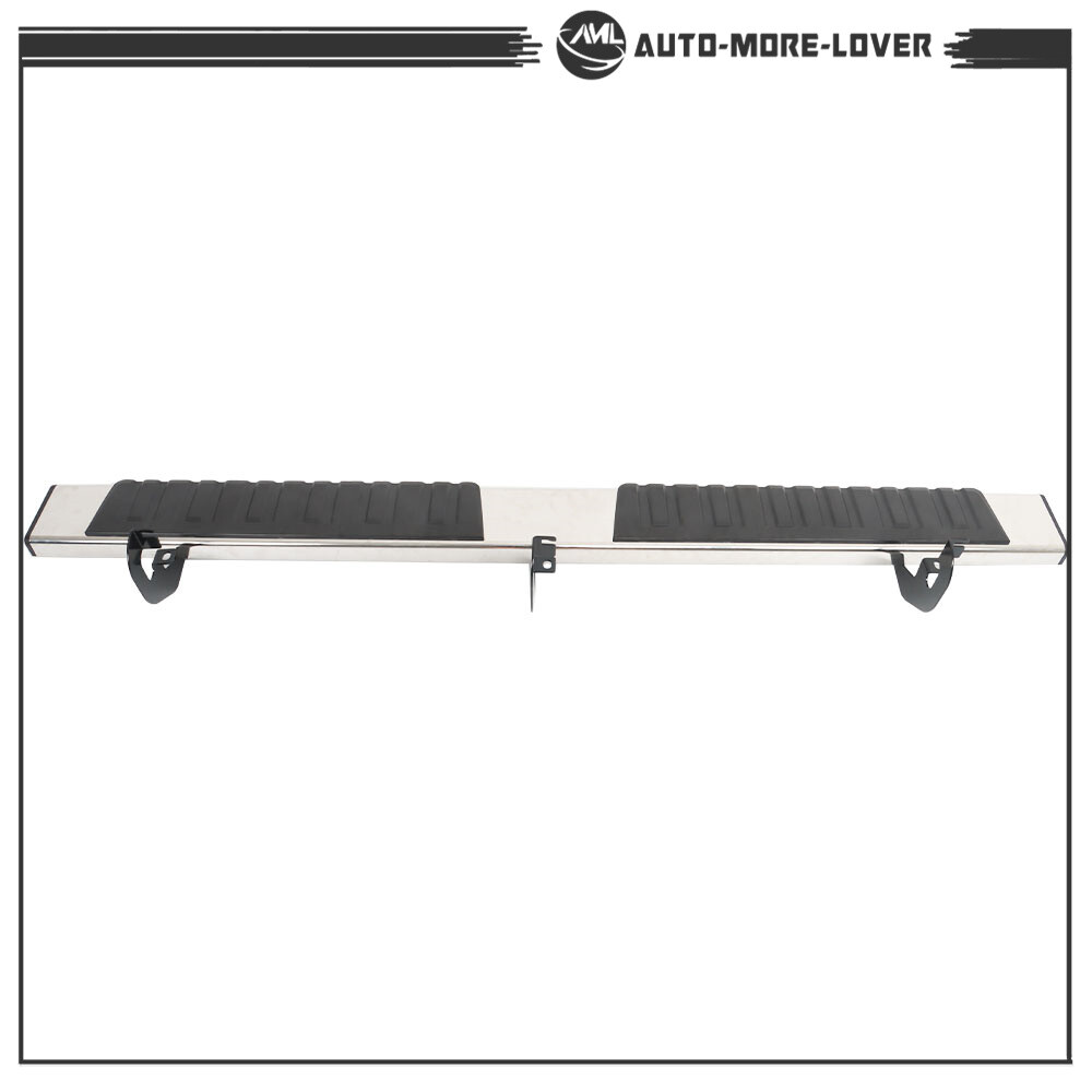6" Running Boards Side Step For 2007-18 Silverado GMC Sierra Double Extended Cab