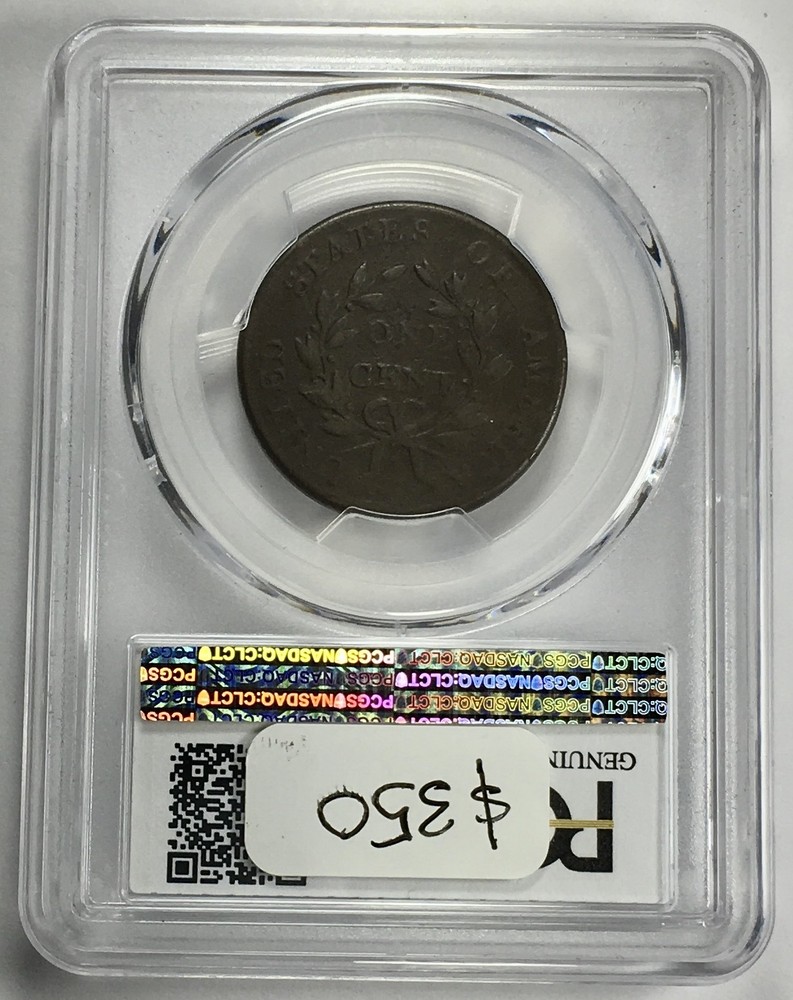 1802 Draped Bust Large Cent VF Details