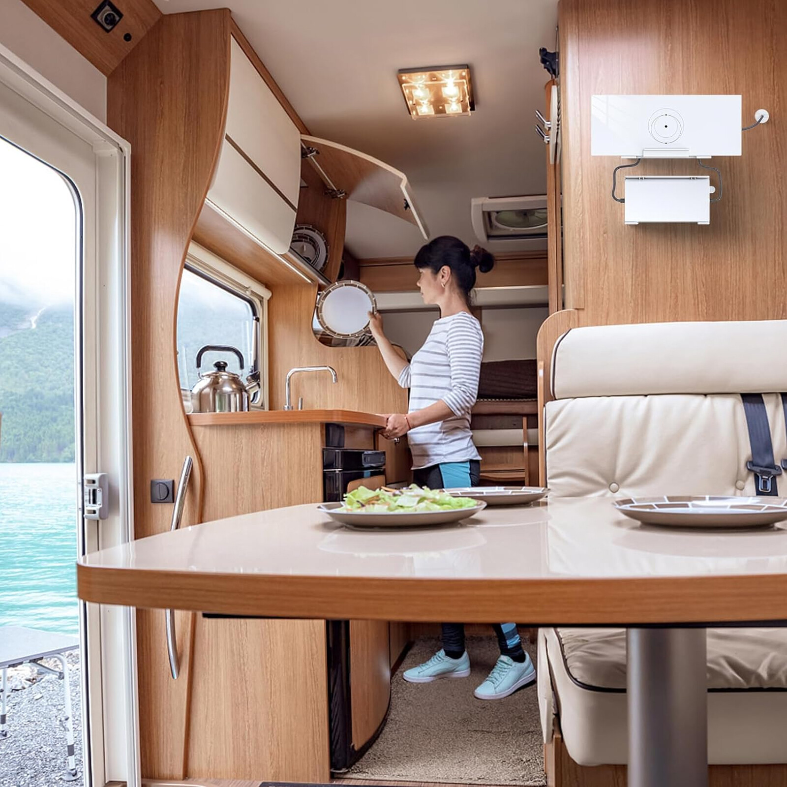 Starlink Gen 3 Mount Starlink V3 Mesh Router Wall Mount & Power Supply Brackets