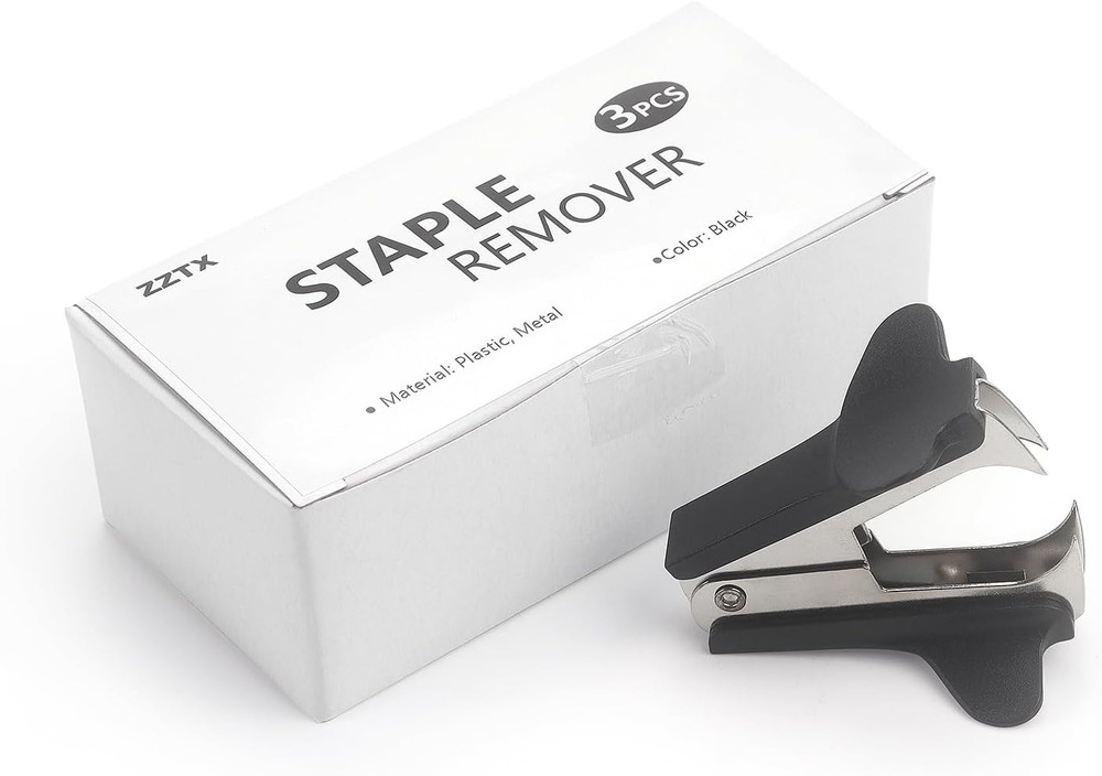 Staple Remover Staple Puller Removal Tool for School Office Home 3 Pack