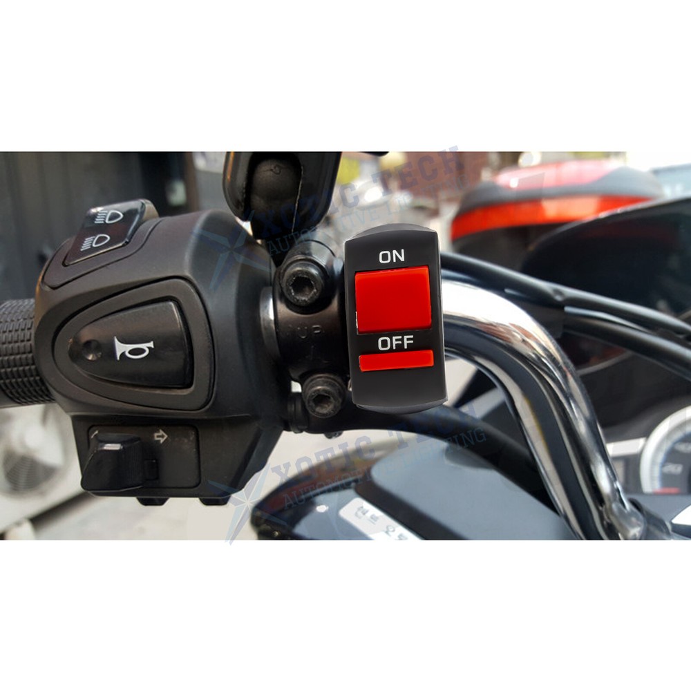 Motorcycle Handlebar Kill Switch Headlight Toggle w/On Off Button for U5 U7 U2