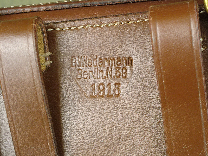 German WWI Uhlan Cavalry P08 Luger Pistol Holster