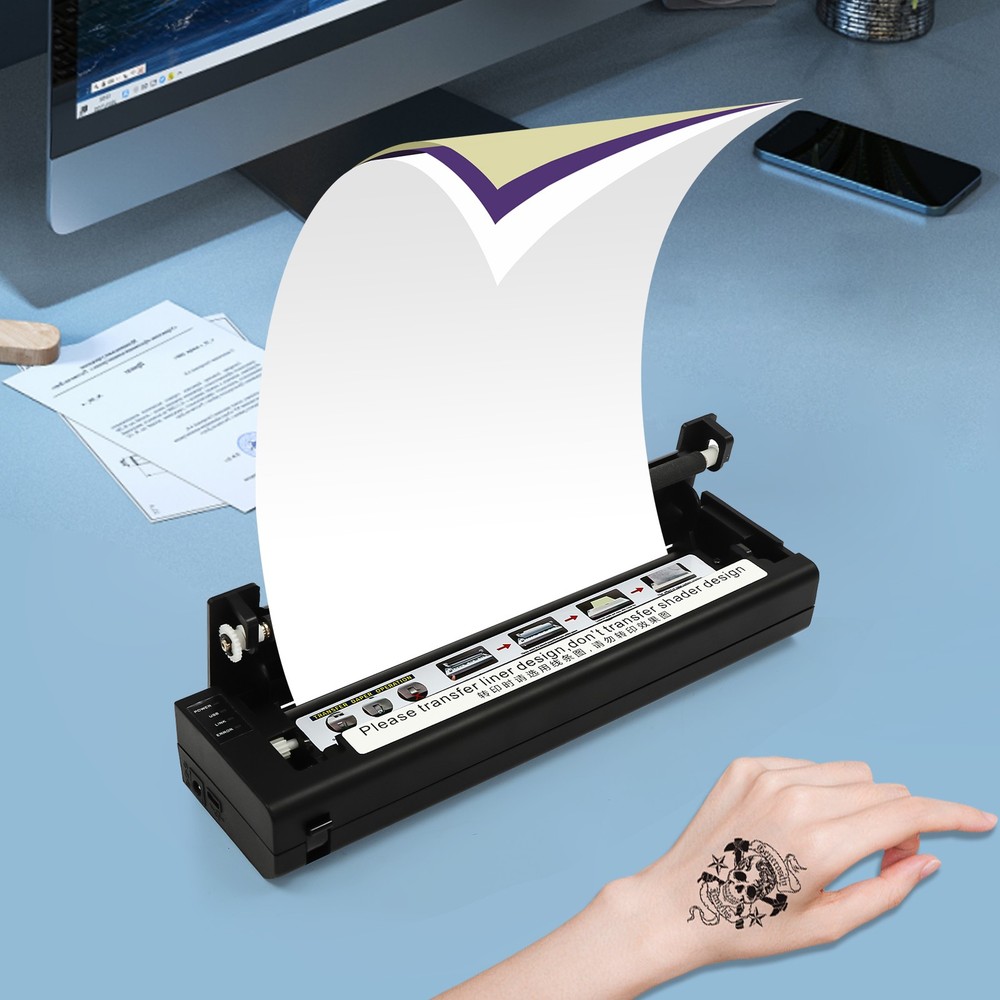 A4 Portable Countertop Thermal Printer Electric Printing Transfer Machine