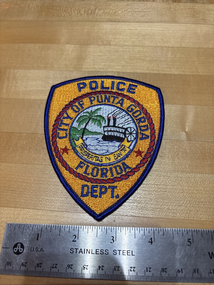 Punta Gorda Florida Police Patch