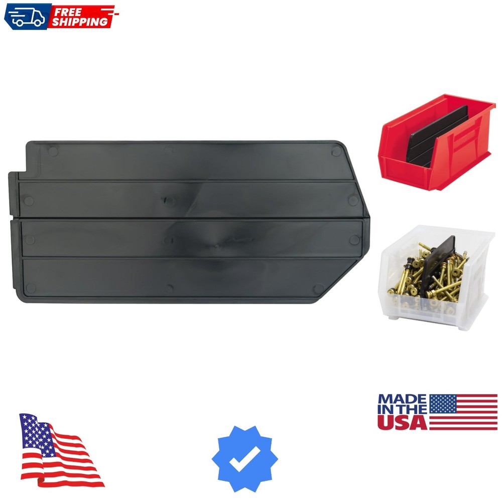 Plastic Length Dividers for AkroBins Stackable Storage Bins Model 30239, Cust...