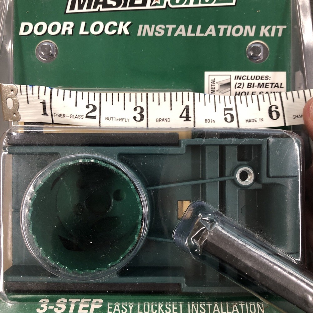 MasterForce Door Lock installation Kit (252-6558)