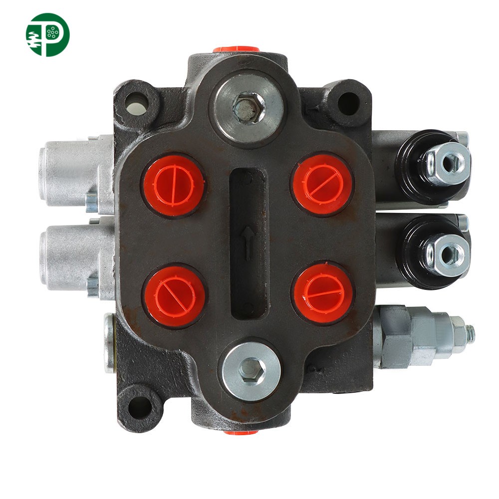 2 Spool 25GPM Hydraulic Directional Control Valve BSPP Tractor Loader US
