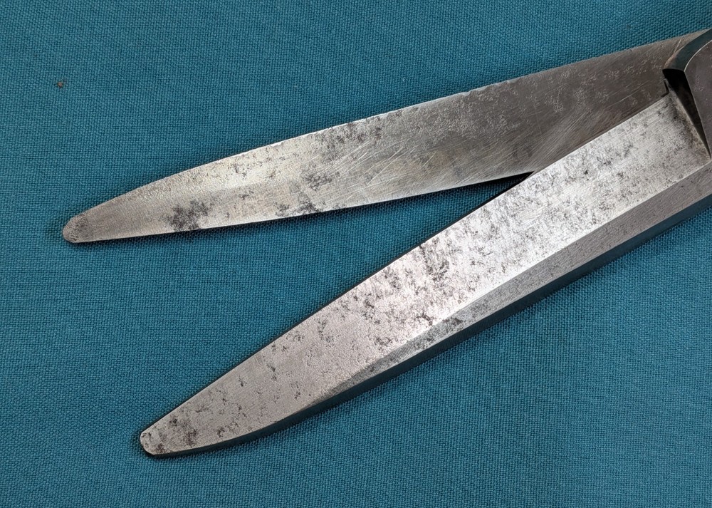 Unknown 12" Heavy Duty Scissors/Shears w/ Fresh Paint and Sharpening