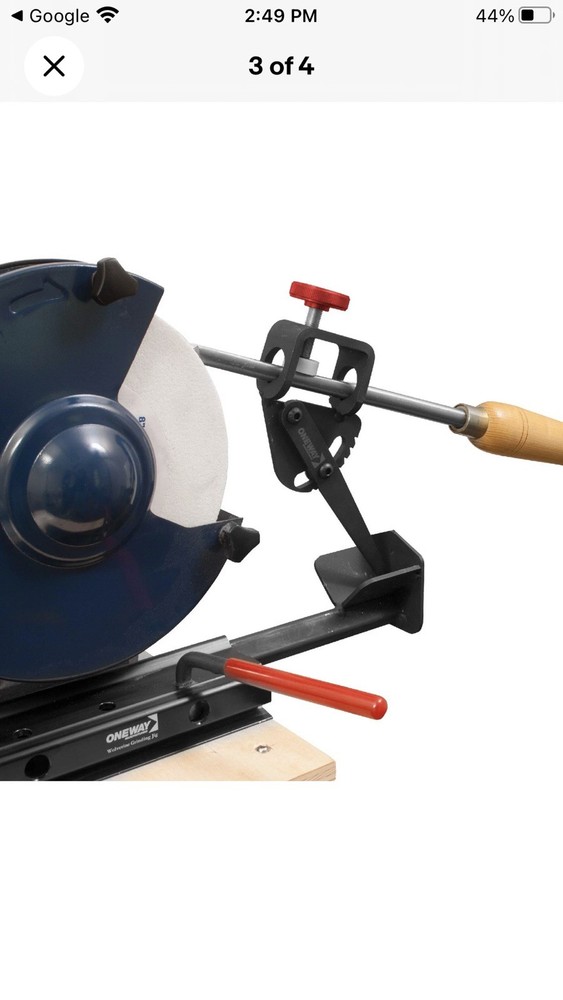 Use OEM One Way Chisel Sharpener Attachment Wolverine Vari-Grind Attachment