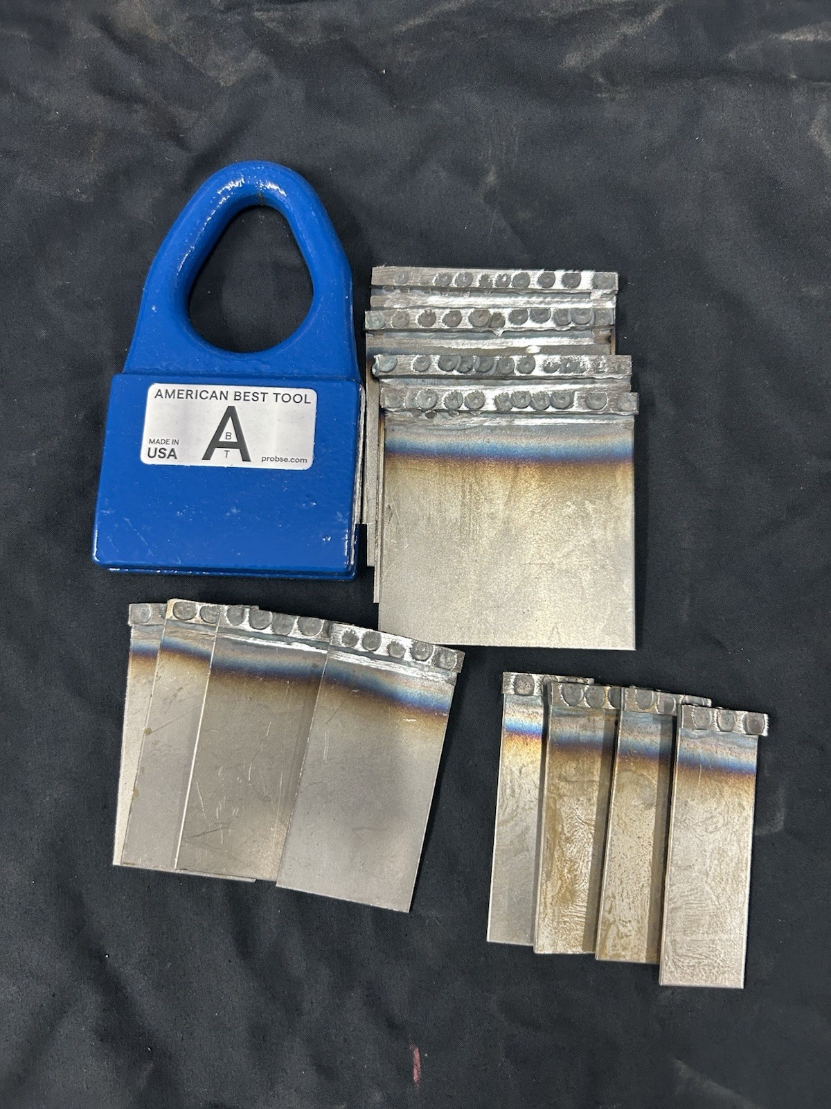 Mo-Clamp 0800 Style Weld-N-Pull Clamp W/9 Pulling Plates-3 Ton Auto Body Tool