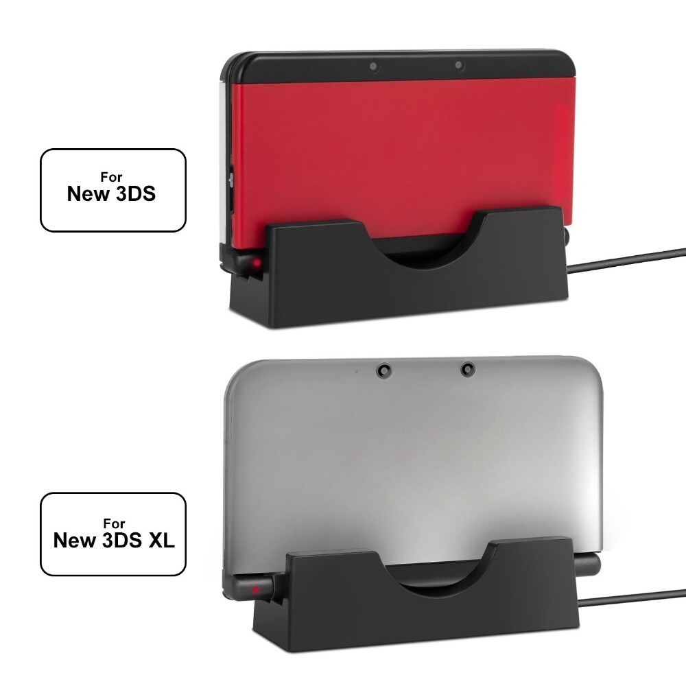 Universal Charger Charging Stand Cradle Docks For Nintendo NEW 3DS 3DSLL/XL