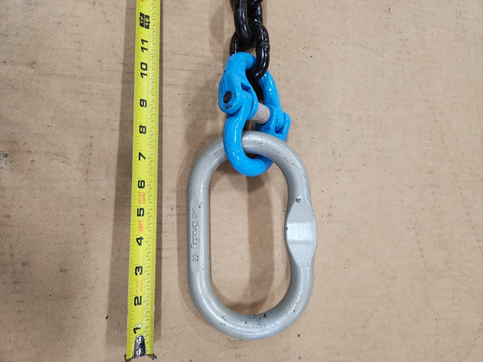 1/2" Single Leg Crosby Chain Sling Grade 100 ASC58-2