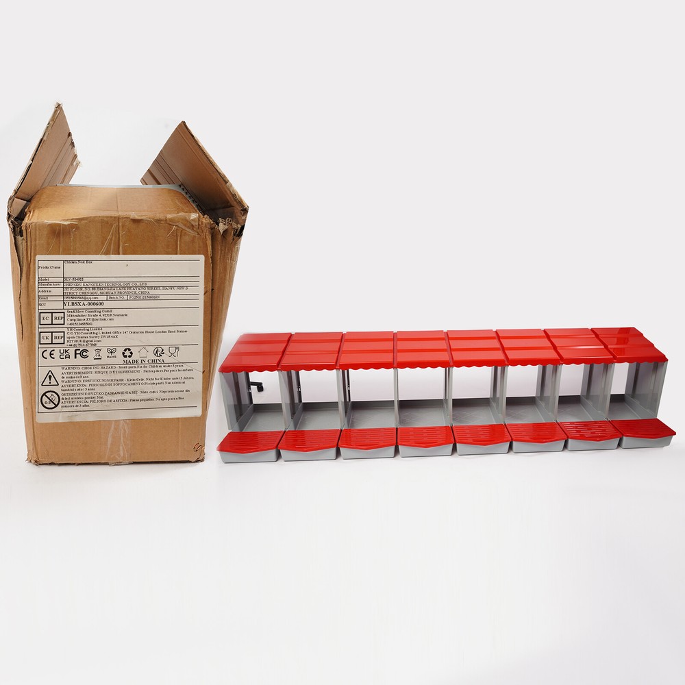 Modern 8-Compartment Chicken Nesting Boxes for Comfortable Egg Laying