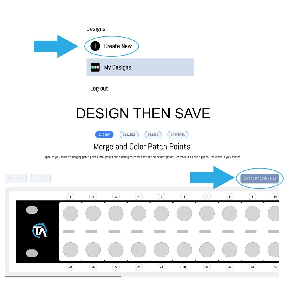 Custom Patchbay label compatible with Behringer PX3000