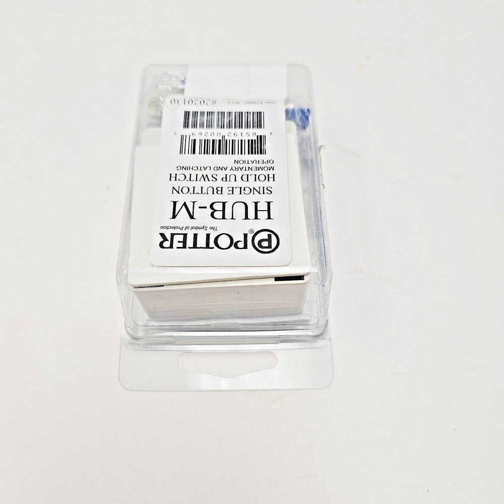 Potter HUB-M Single Button Hold Up Switch NEW (Open)