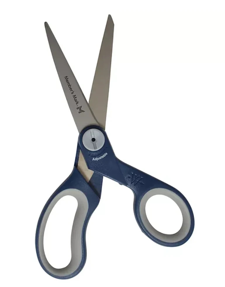 Member's Mark Anti-Microbial Scissors with Box Cutter – Safe & Versatile Tool