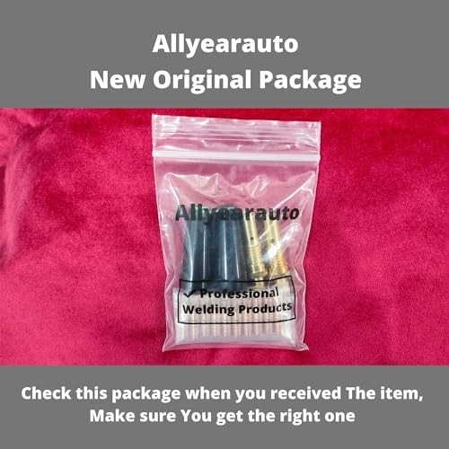 24 PCS Flux Core Gasless Nozzle Tips Kit, Compatible with Lincoln .035" Tips