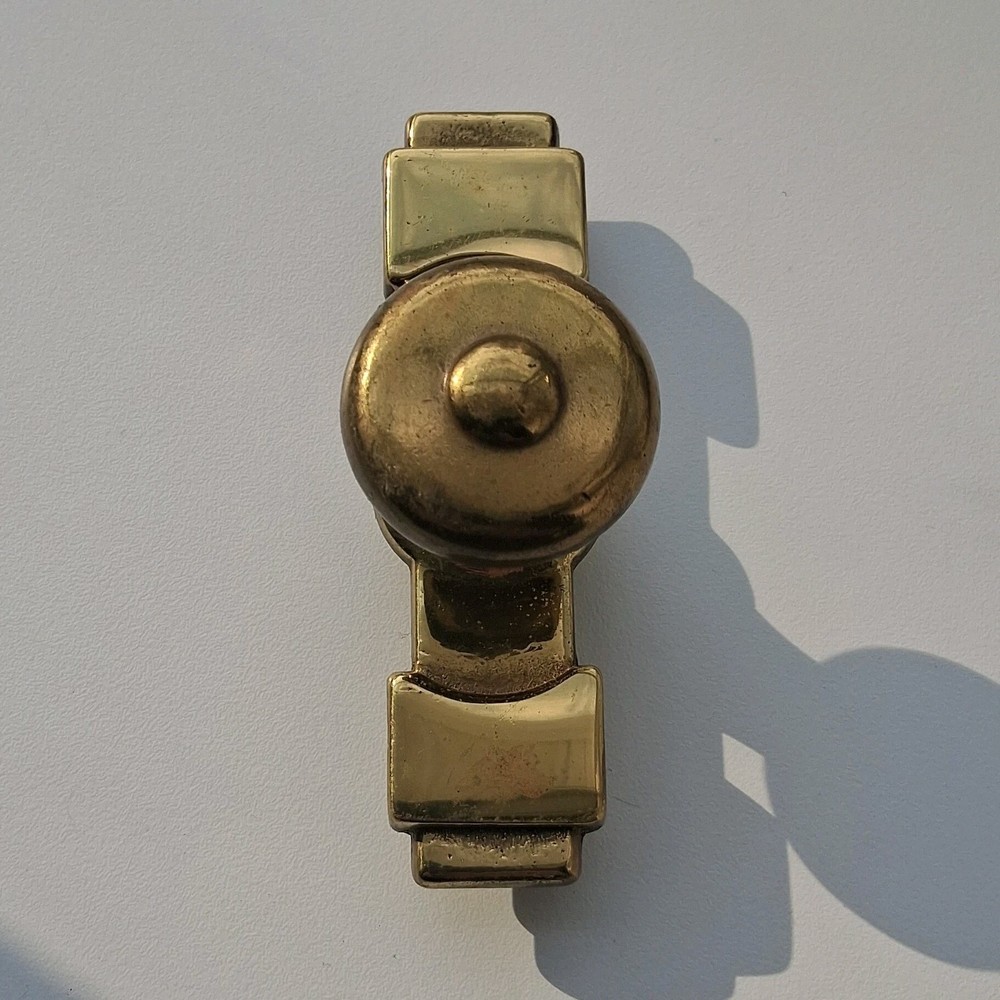 Keeler Brass Co. Brass Round Window Sash Lock