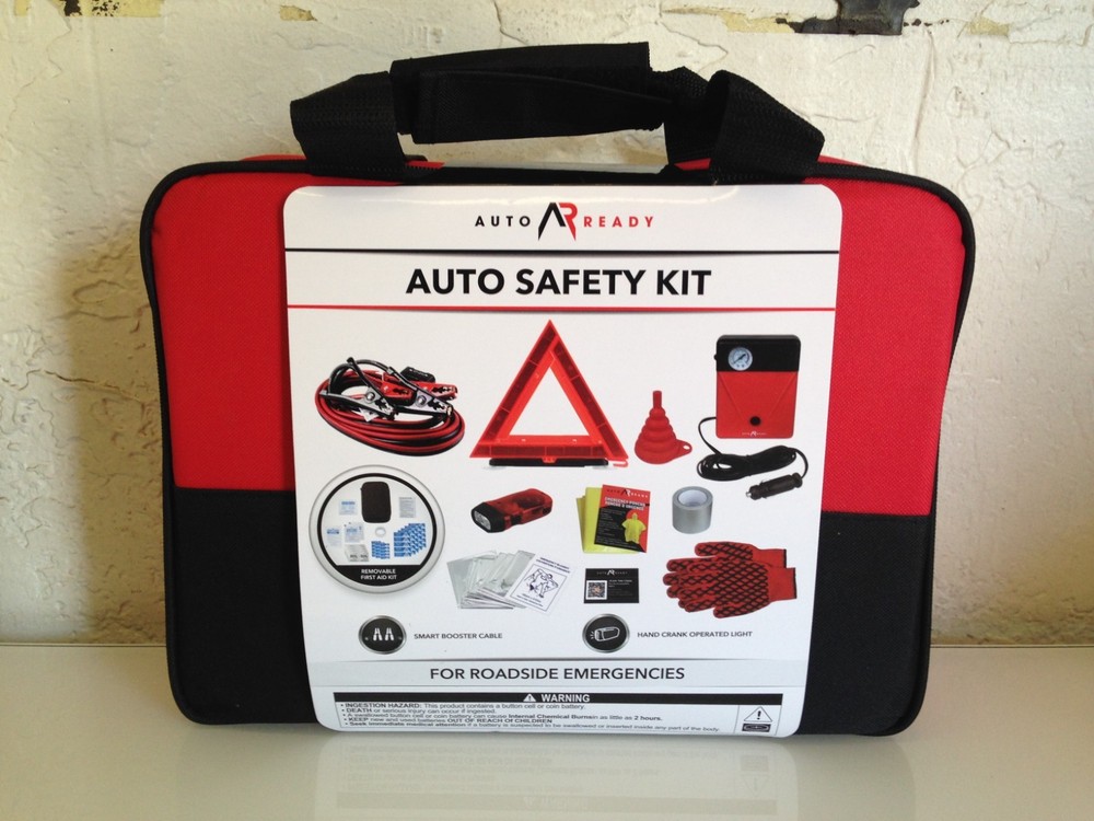 Auto Ready Auto Safety Kit Emergency Roadside Kit